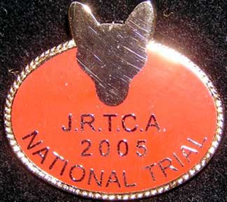 2005 JRTCA National Trial Pin is $5.00