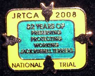 2008 JRTCA National Trial Pin is $5.00