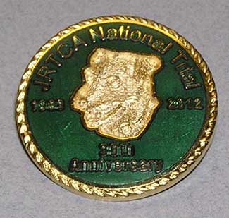 2012 National Trial Pin is $5.00