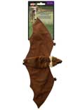 Skinneeez Flying Bat Stuffingless Dog Toy, 23-Inch
