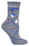 Gray Agility Socks is $10.00