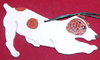 Playful JRT Ornament is $10.00