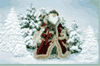 Deer Saint Nick Christmas Cards is $17.50