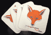 Foam Coasters - Fox Mask is $8.00