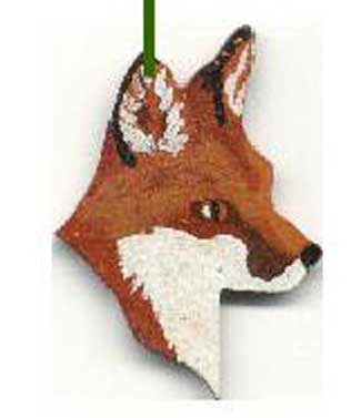 Fox Head Ornament