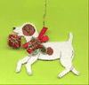 Jack Russell with Package Ornament is $12.00