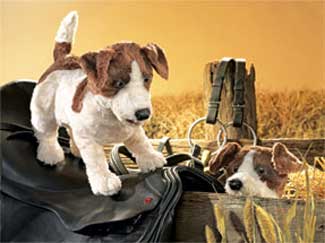 Jack Russell Hand Puppet