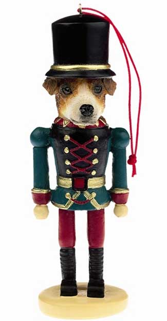 Jack Russell Soldier Christmas Ornament