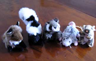 Mini Finger Puppets