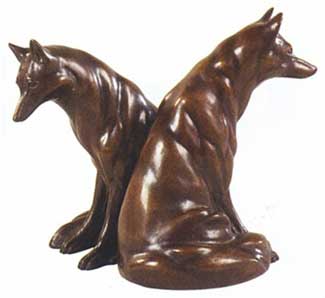 Fox Sculpture