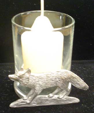 Pewter Votive Holder