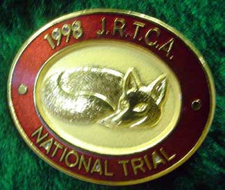 1998 JRTCA National Trial Pin is $5.00