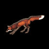 Red Fox Pin is $18.00