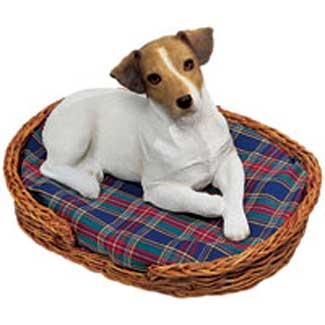 Jack Russell at Rest Figurine