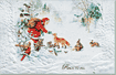 Santas Friends Christmas Card Set is $17.50