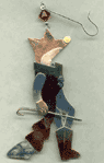 Tin Fox Christmas Ornament is $14.00