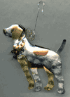 Tin Jack Russell Christmas Ornament is $14.00