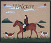 Horse and JRTs Welcome Slate is $15.00