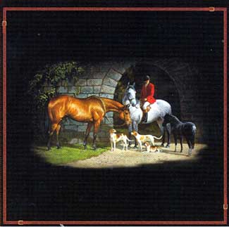 Hunt Scene Shower Curtain
