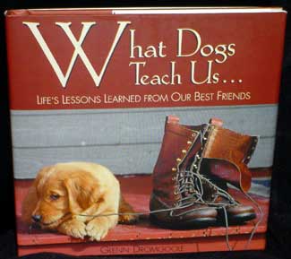 What Dogs Teach Us is $8.00