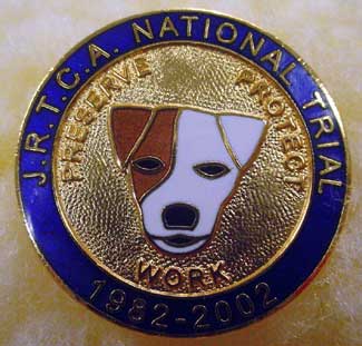 2002 JRTCA National Trial Pin is $5.00
