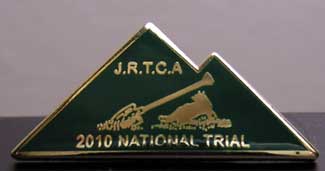 2010 National Trial Pin is $5.00