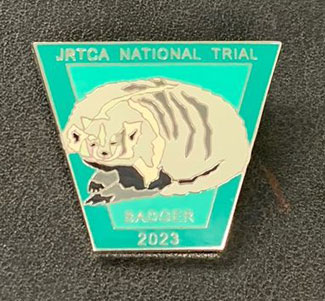 2023 National Trial Pin is $15.00